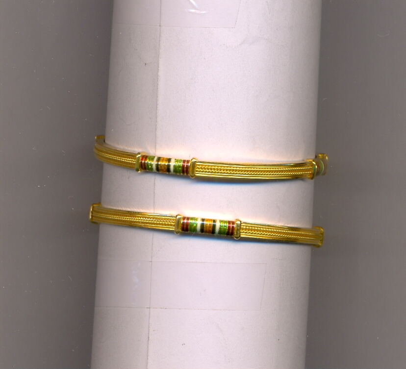 GOLD BANGLE PLAIN FANCY