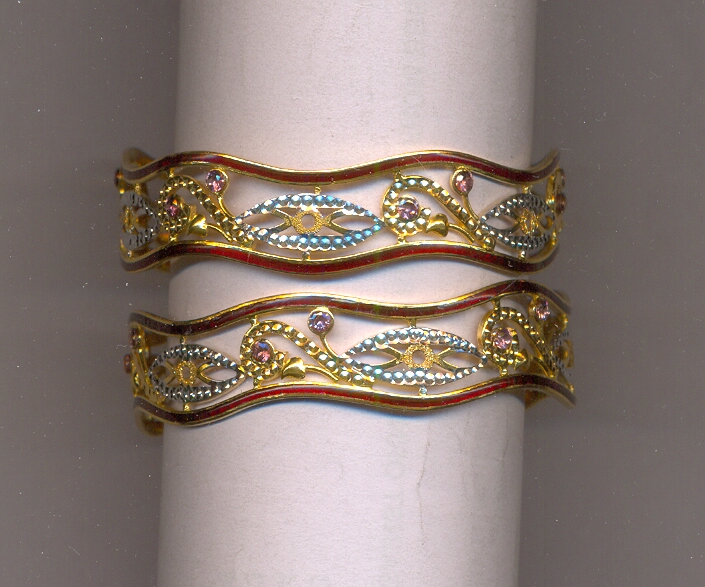 GOLD BANGLE PLAIN FANCY