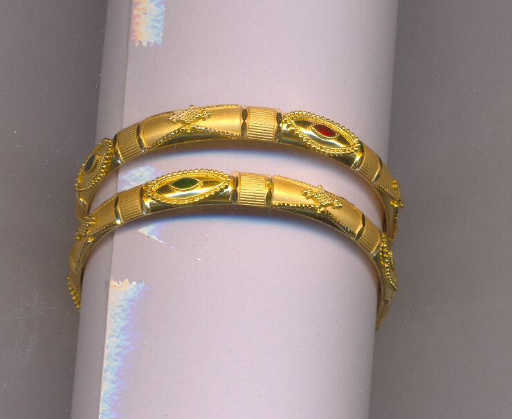 GOLD BANGLE PLAIN FANCY