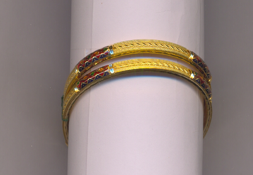 GOLD BANGLE PLAIN FANCY
