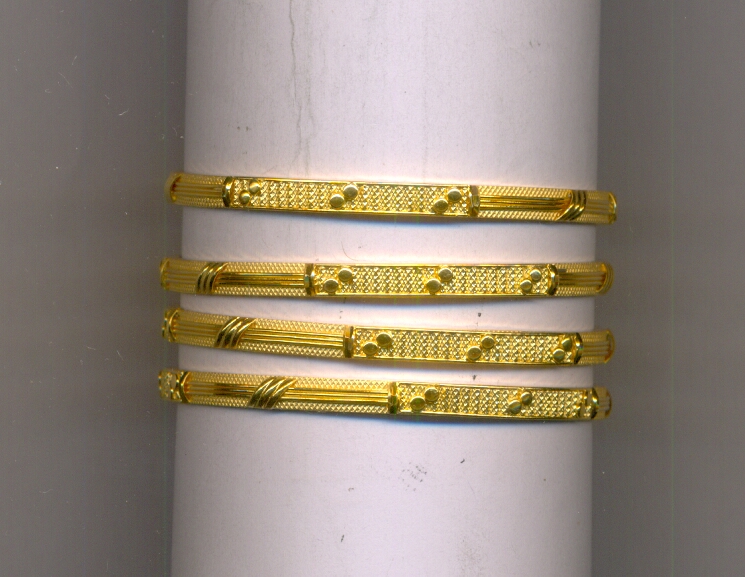 GOLD BANGLE PLAIN FANCY
