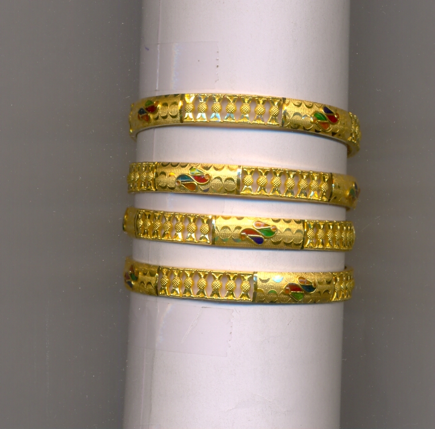 GOLD BANGLE PLAIN FANCY
