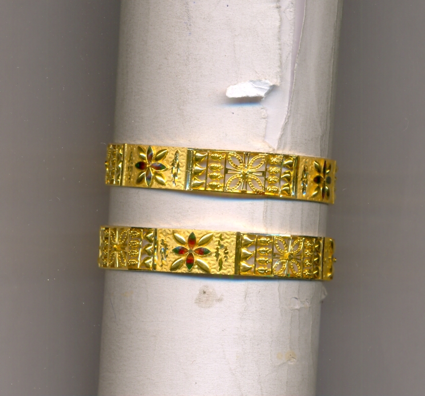 GOLD BANGLE PLAIN FANCY