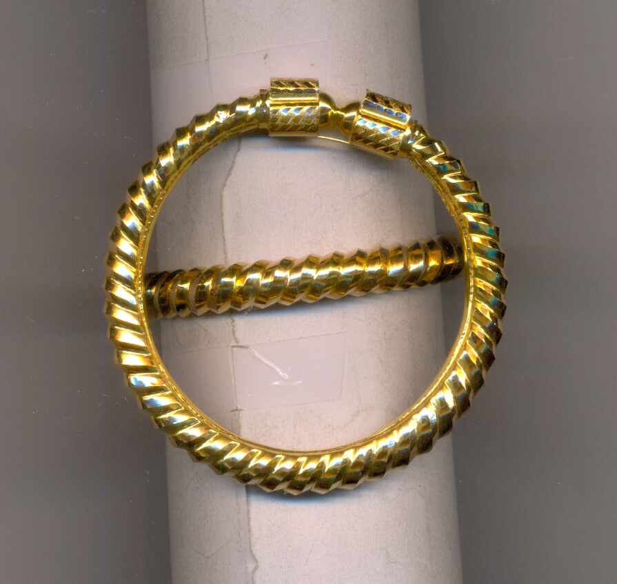 GOLD BANGLE PLAIN FANCY