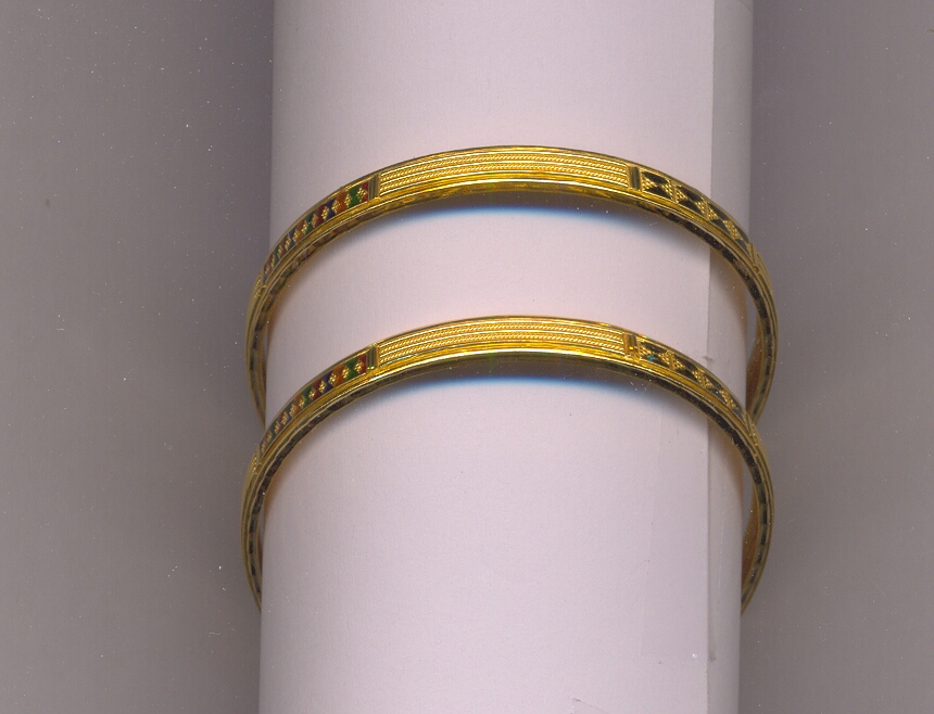 GOLD BANGLE PLAIN FANCY