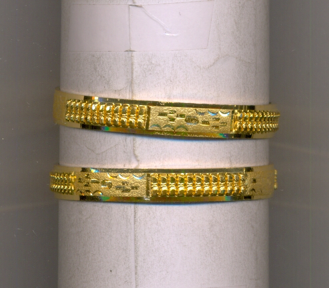 GOLD BANGLE PLAIN FANCY