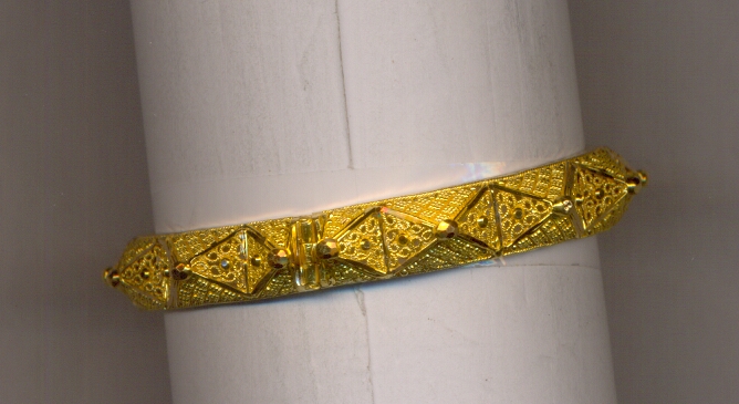 GOLD BANGLE PLAIN FANCY