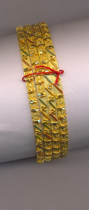 GOLD BANGLE PLAIN FANCY