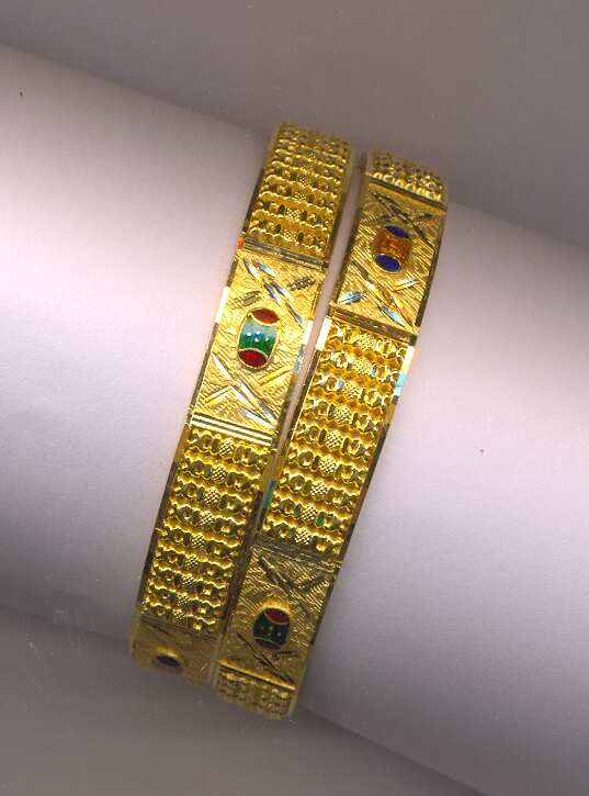 GOLD BANGLE PLAIN FANCY