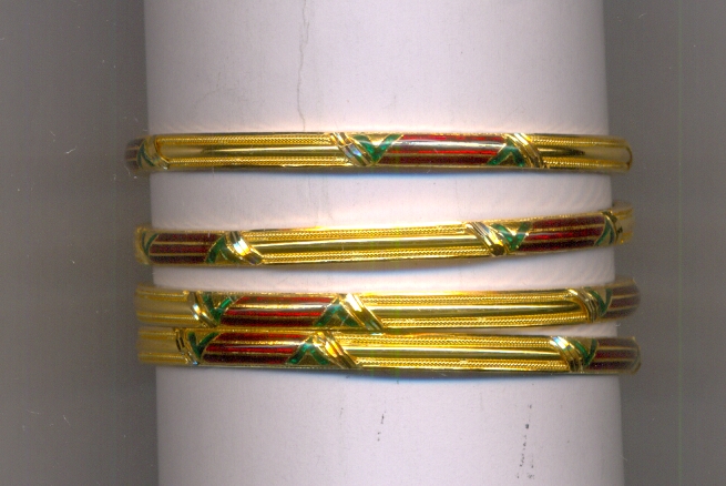 GOLD BANGLE PLAIN FANCY