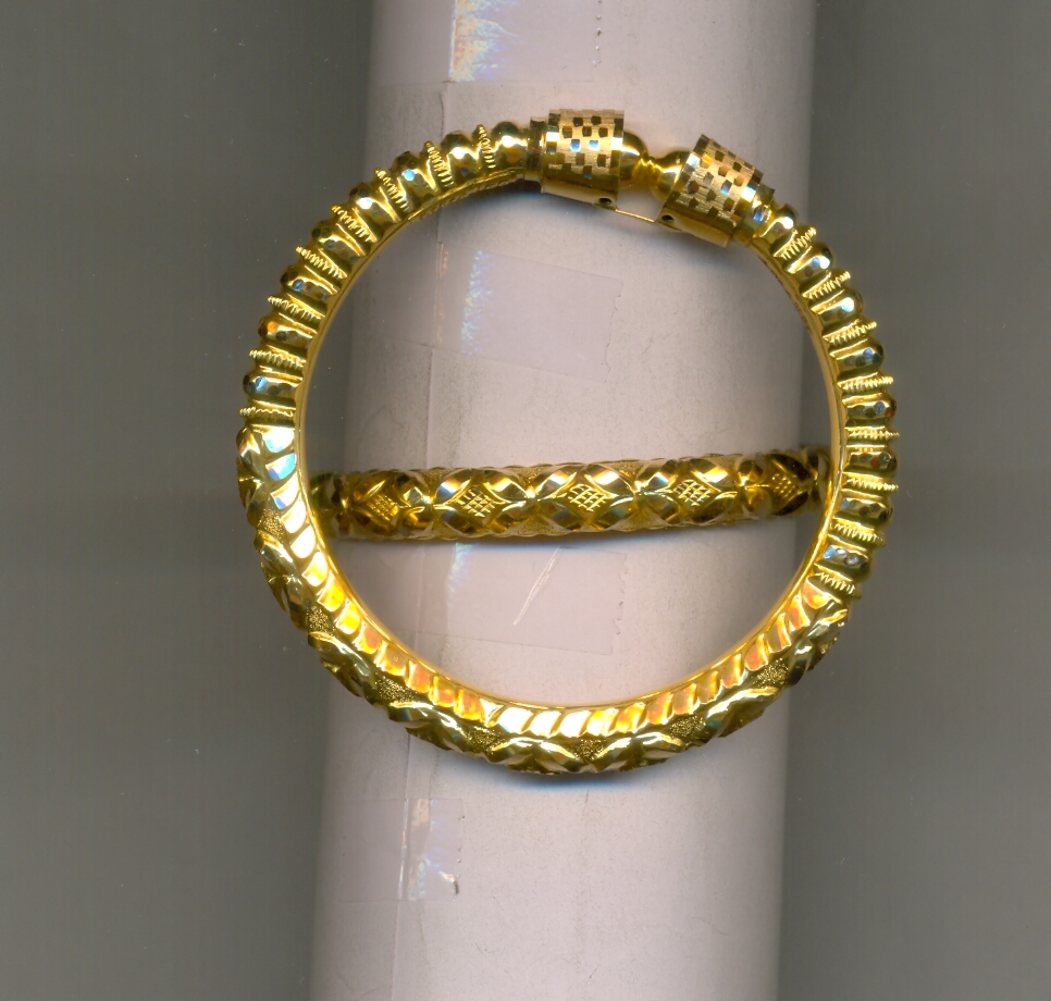 GOLD BANGLE PLAIN FANCY