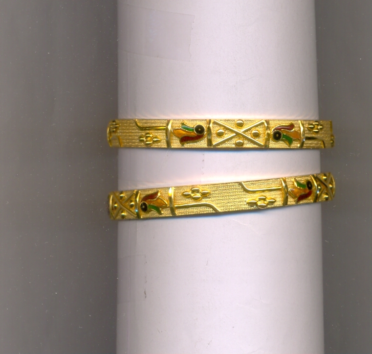 GOLD BANGLE PLAIN FANCY