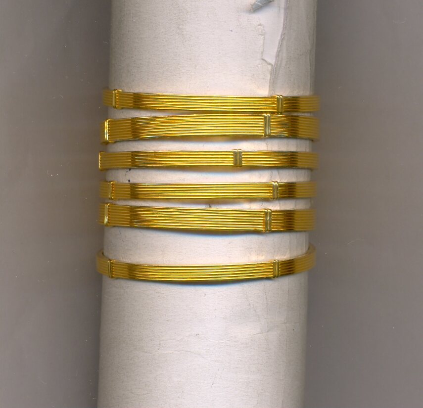 GOLD BANGLE PLAIN FANCY