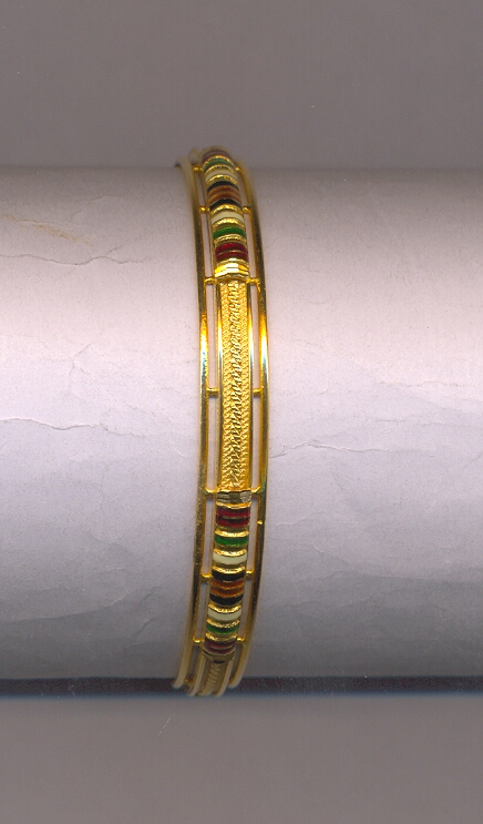 GOLD BANGLE PLAIN FANCY