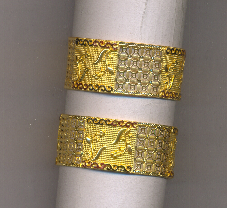 GOLD BANGLE PLAIN FANCY
