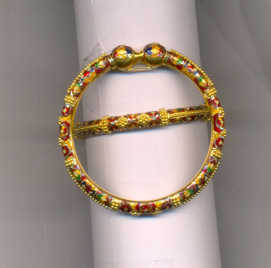 GOLD BANGLE PLAIN FANCY