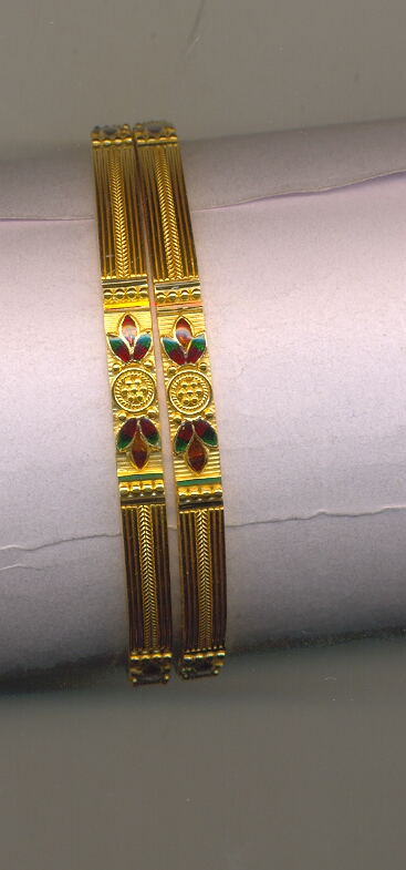 GOLD BANGLE PLAIN FANCY