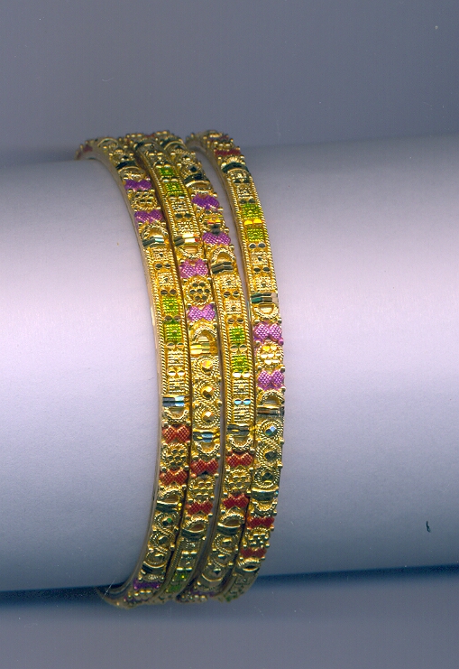 GOLD BANGLE PLAIN FANCY