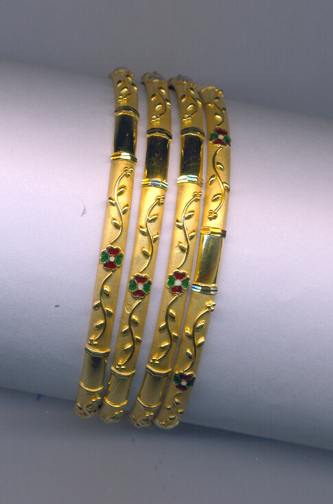 GOLD BANGLE PLAIN FANCY