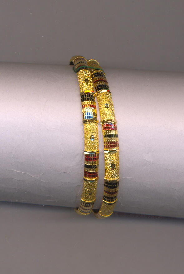 GOLD BANGLE PLAIN FANCY