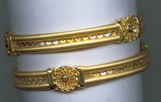 GOLD BANGLE PLAIN FANCY