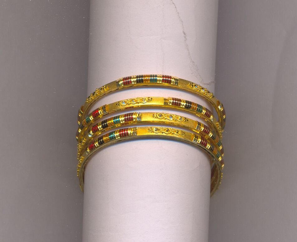 GOLD BANGLE PLAIN FANCY