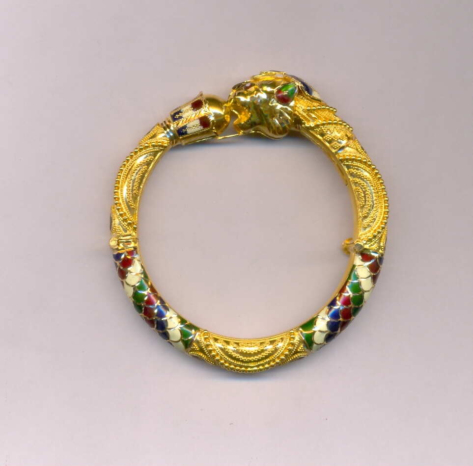 GOLD BANGLE PLAIN FANCY