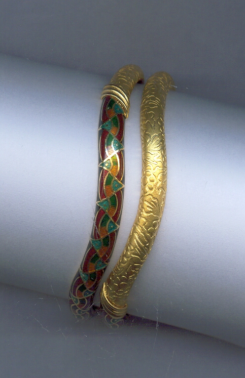 GOLD BANGLE PLAIN FANCY