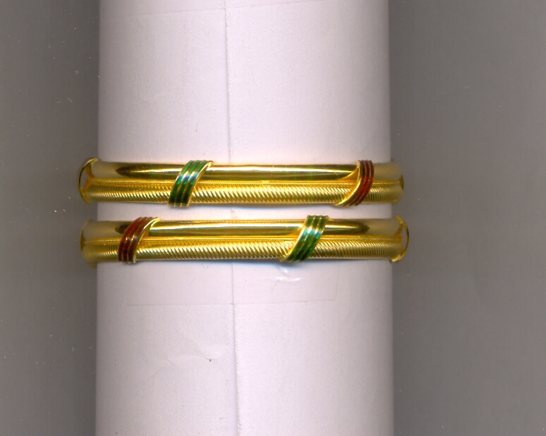 GOLD BANGLE PLAIN FANCY
