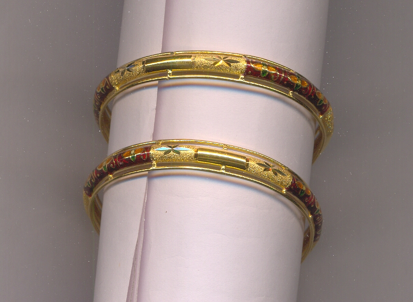 GOLD BANGLE PLAIN FANCY