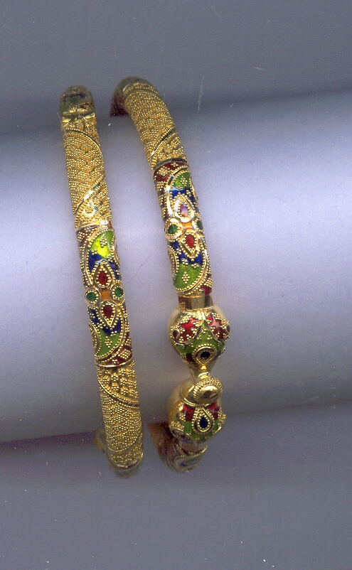 GOLD BANGLE PLAIN FANCY
