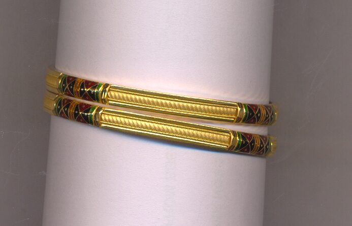 GOLD BANGLE PLAIN FANCY