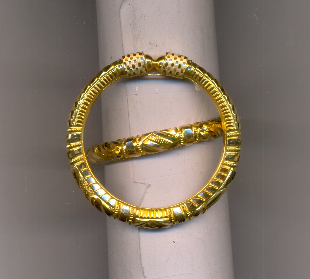 GOLD BANGLE PLAIN FANCY
