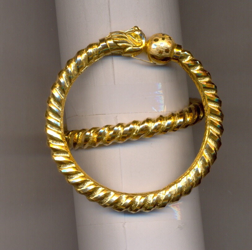 GOLD BANGLE PLAIN FANCY
