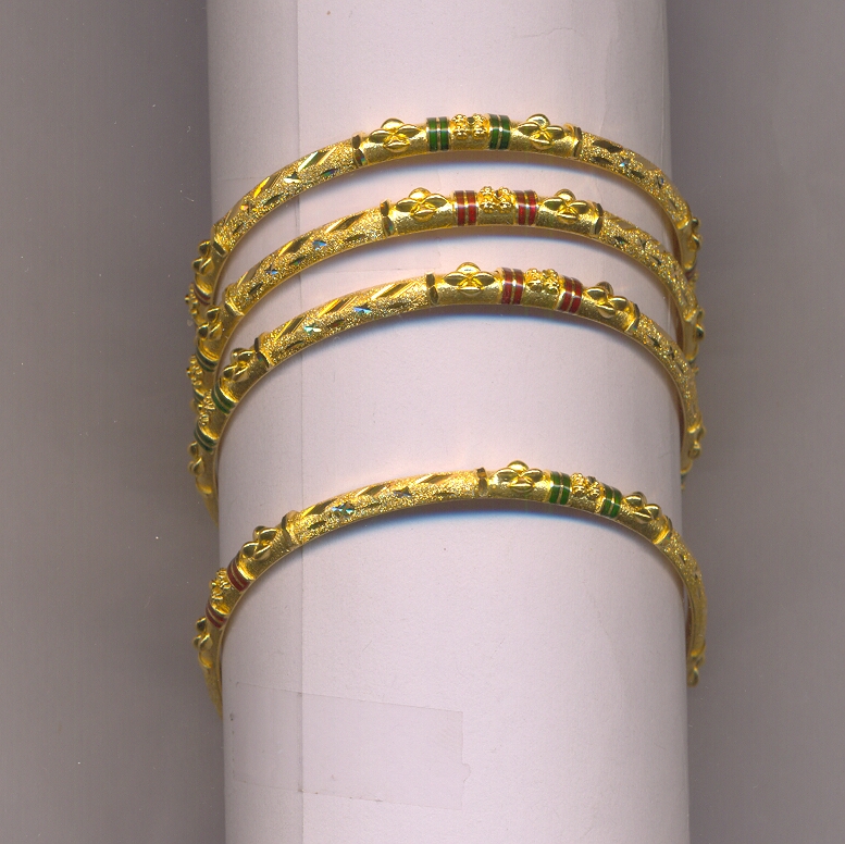 GOLD BANGLE PLAIN FANCY