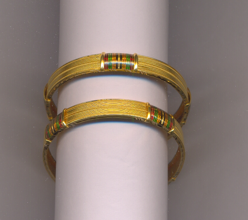 GOLD BANGLE PLAIN FANCY