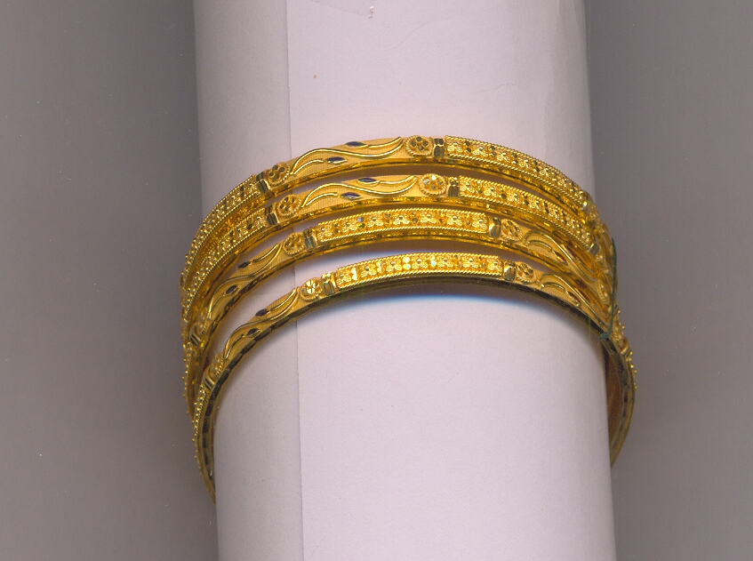 GOLD BANGLE PLAIN FANCY