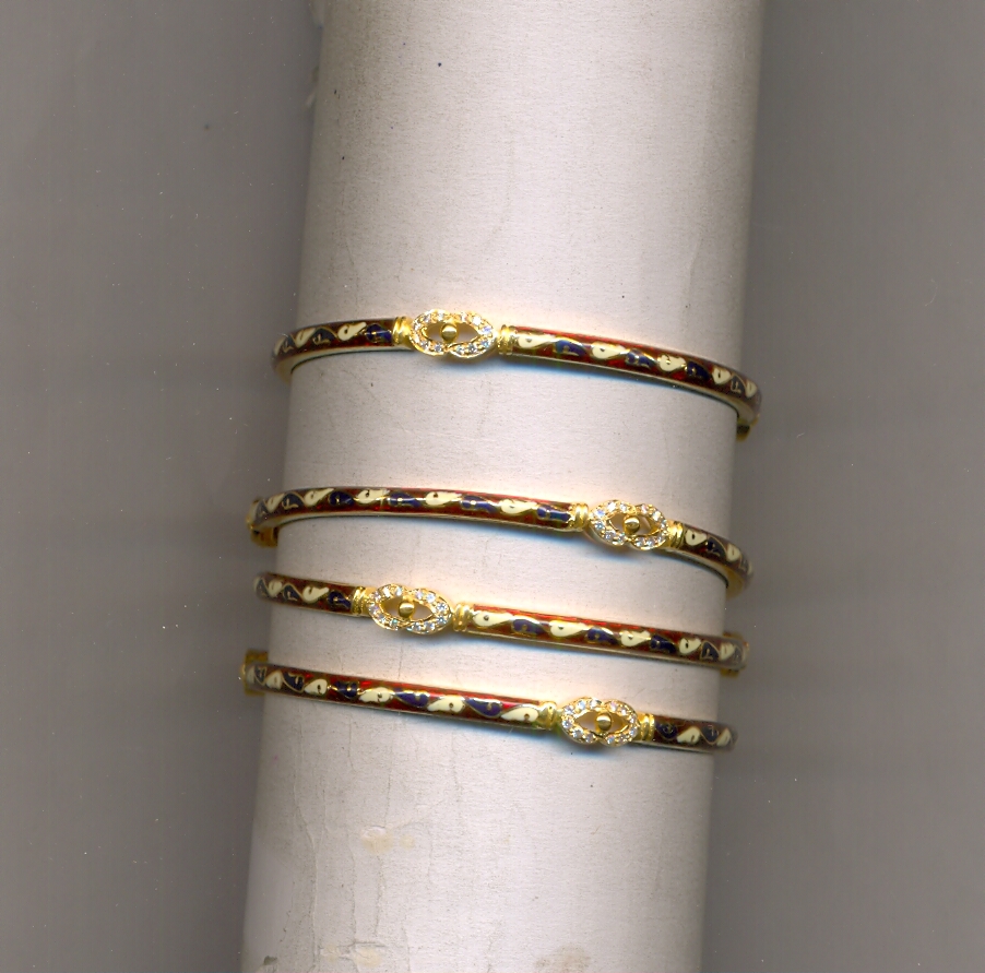 GOLD BANGLE PLAIN FANCY
