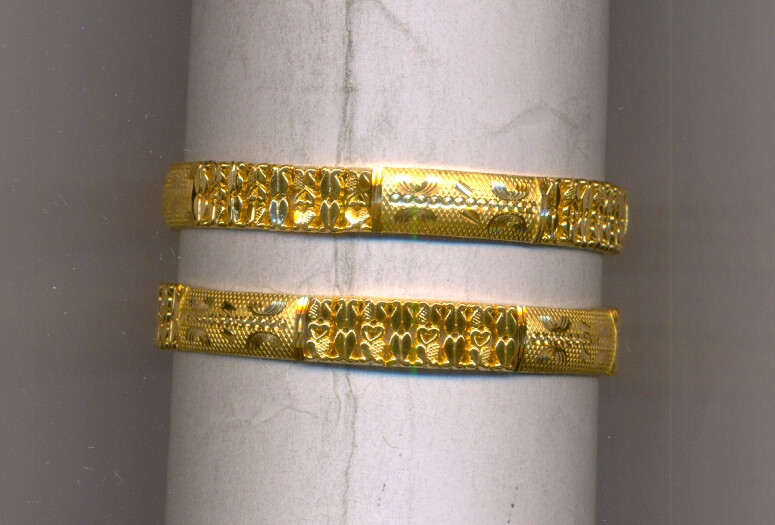 GOLD BANGLE PLAIN FANCY