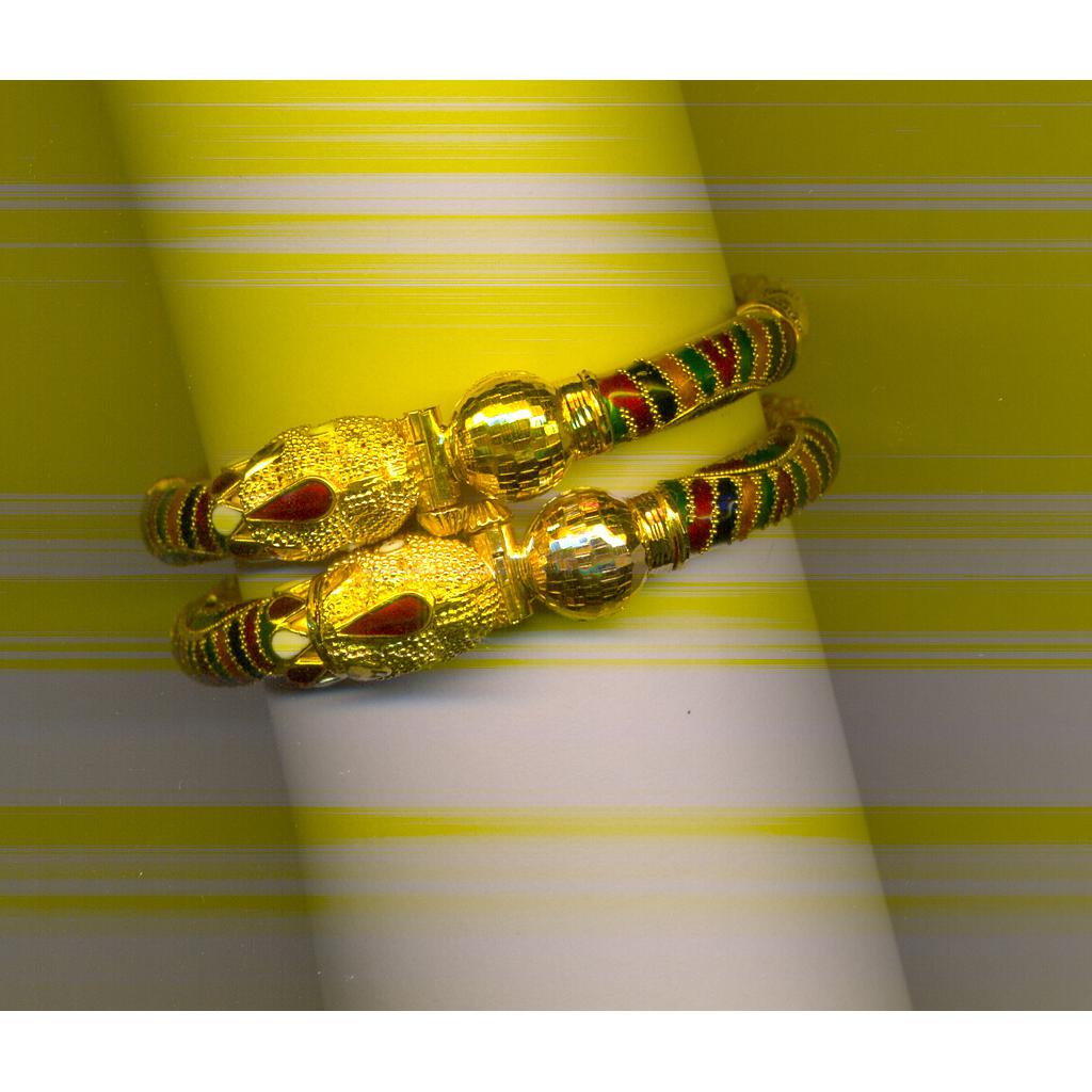 GOLD BANGLE PLAIN FANCY