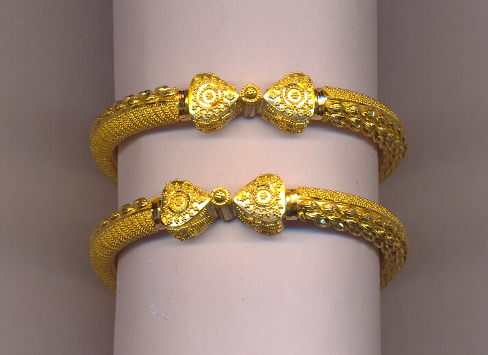 GOLD BANGLE PLAIN FANCY