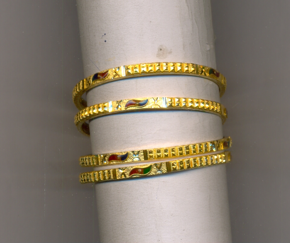 GOLD BANGLE PLAIN FANCY