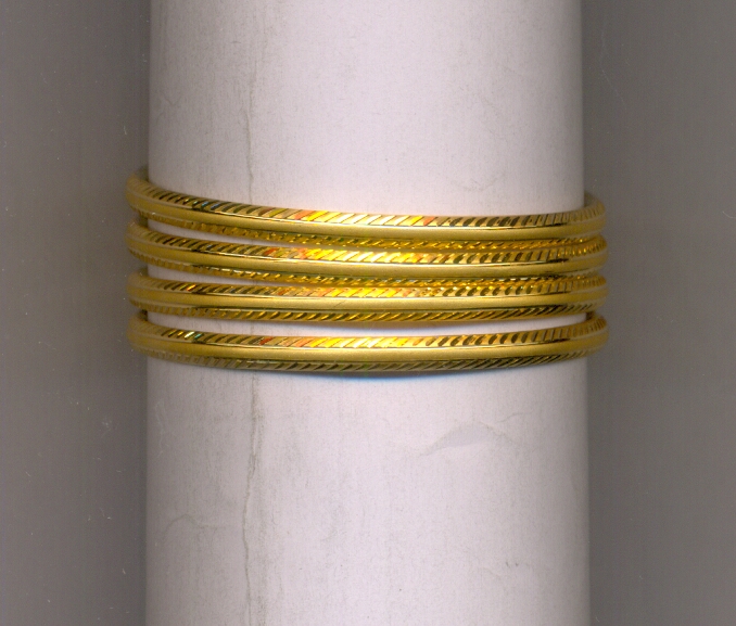 GOLD BANGLE PLAIN FANCY