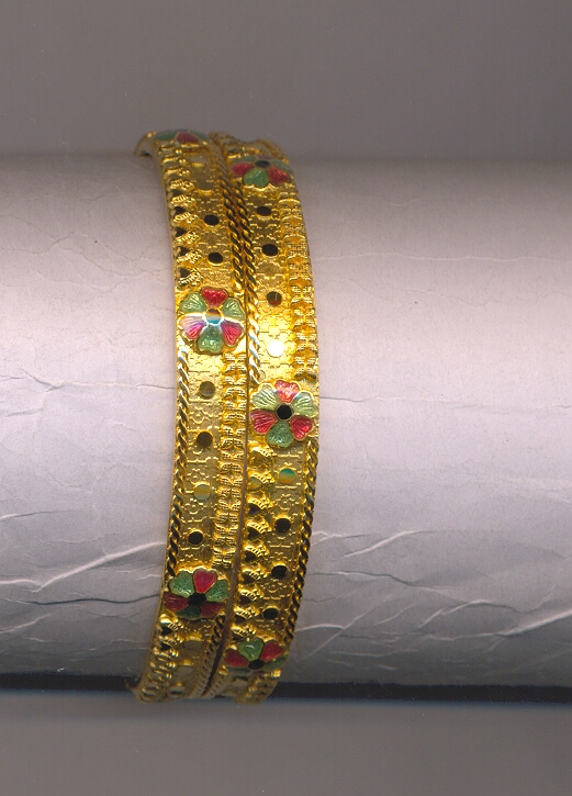 GOLD BANGLE PLAIN FANCY