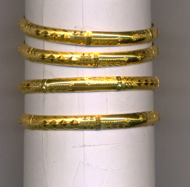 GOLD BANGLE PLAIN FANCY
