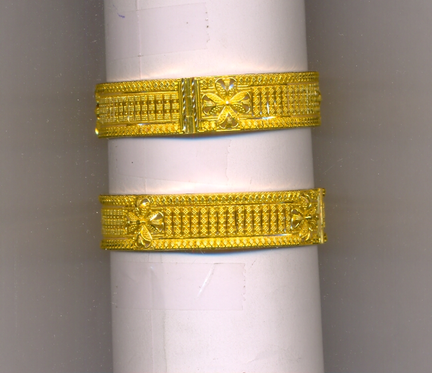 GOLD BANGLE PLAIN FANCY