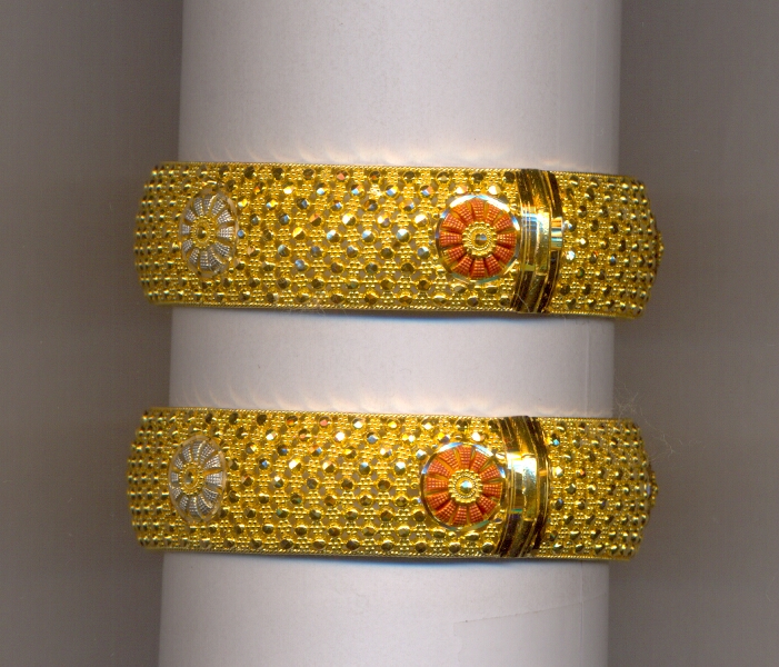 GOLD BANGLE PLAIN FANCY