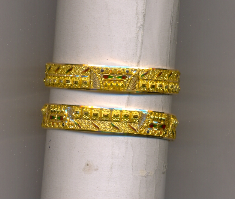 GOLD BANGLE PLAIN FANCY
