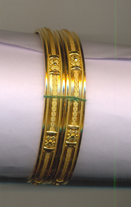 GOLD BANGLE PLAIN FANCY