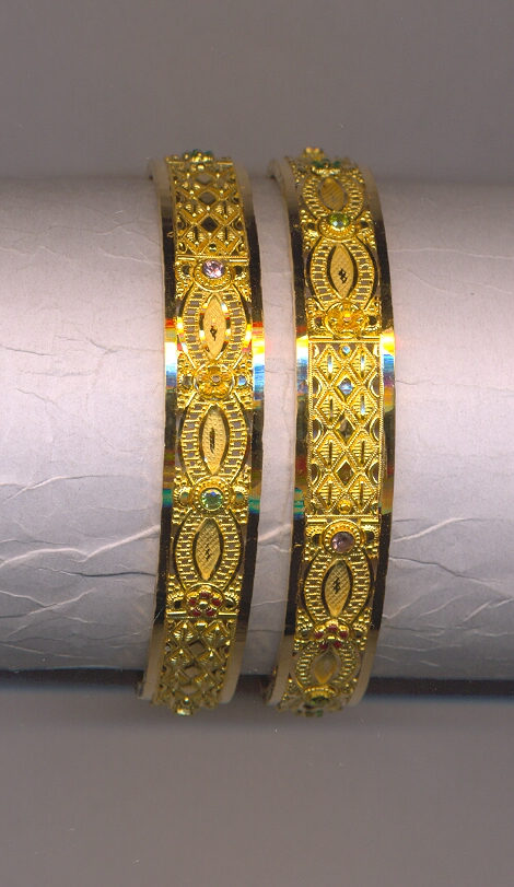 GOLD BANGLE PLAIN FANCY